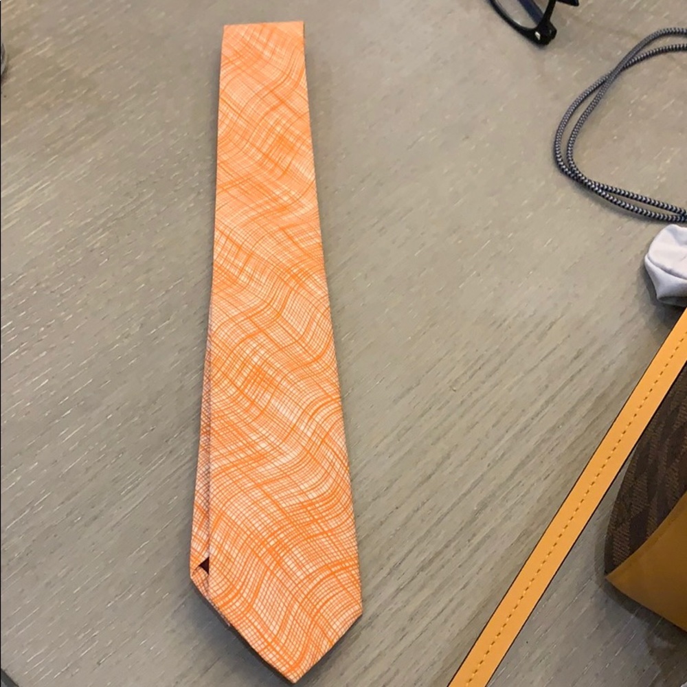 Gucci men’s orange tie